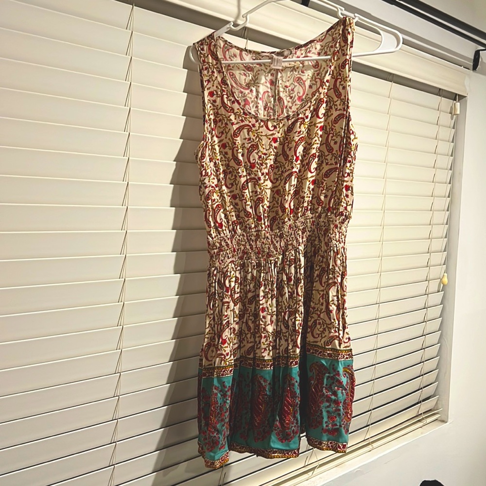 Bohemian mini dress